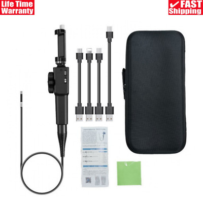 F408A 2MP Industrial Endoscope Borescope 8.5MM Rotatable Lens 1M/3.3FT Cable
