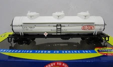 Athearn HO Scale GATX Dupont Bassett Furniture ACF Triple Dome Tank Car NOS