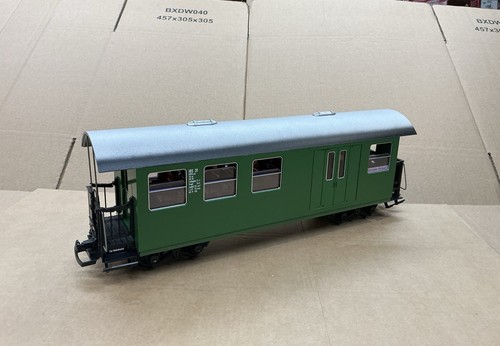 LGB SPUR G PERSONENWAGEN WAGGON BEG GRÜN IBS 31 32700 SCHÖN! | Condition: Used