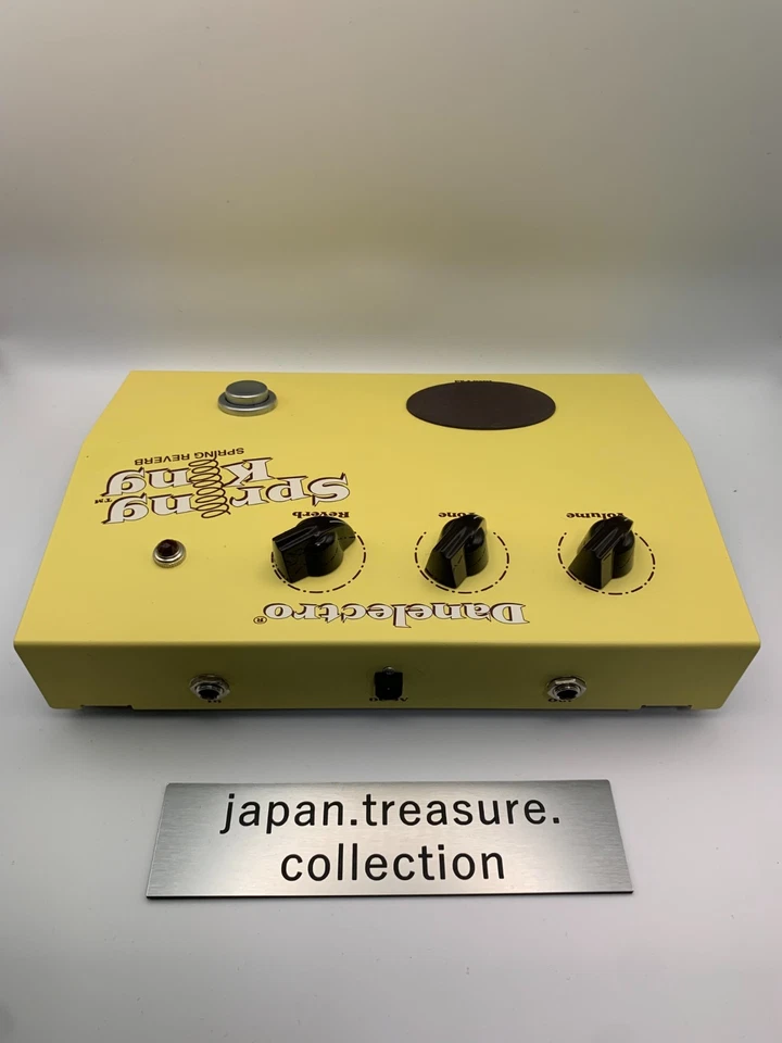 Danelectro DSR-1 Spring King Hall Gitarrenpedal Effektpedal gebraucht getestet Japan - Bild 4 von 4