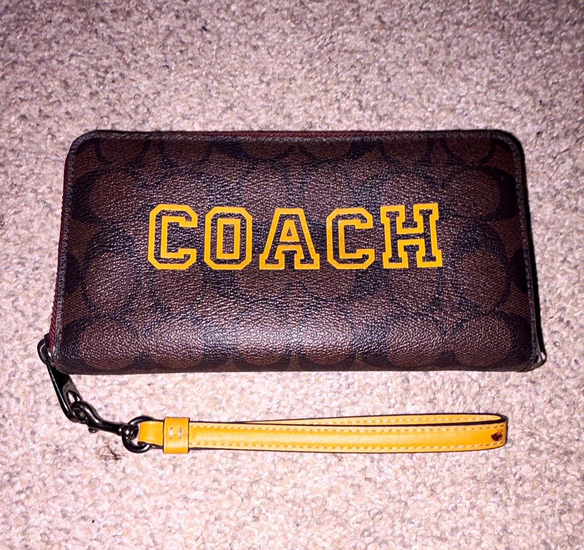 Coach Leather Yellow Wallets for Women for sale | eBay