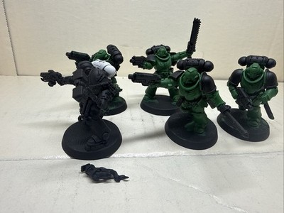 Salamanders Assault Intercessors - Space Marines - Wh40K NCO Upgraded Bits