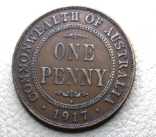 * 1917i PENNY ABOVE AVERAGE EXAMPLE EXCELLENT GRADE BARGAIN PRICE  #BRI7