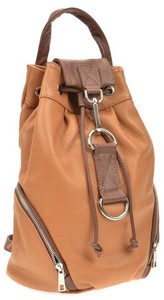 Lavorazione Artigianale Stylish Tan Real Leather Backpack NWOT. TL Bag Soft Italian Leather Backpack - L main image 4