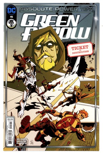 Green Arrow (7th Series) #15/A NM 9.4 2024 Phil Hester Cover