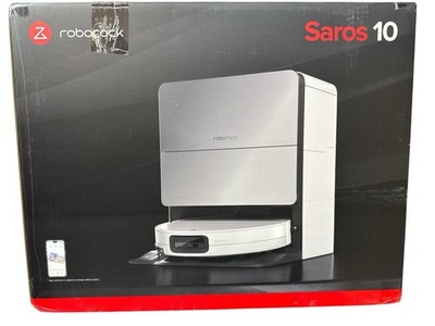 Roborock Saros10 Robot Vacuum & Mop with Empty Wash Fill Dock S90VER+EWFD32LRR