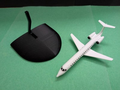 1:200 scale Embraer Regional Jet ERJ 145 optional display stand