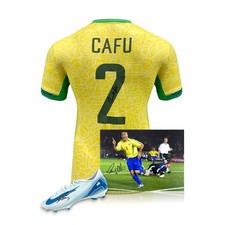 Brazil Football Memorabilia Signed Bundle