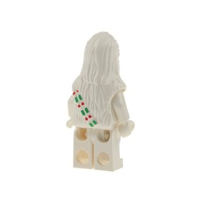 1x Lego Minifigure Star Wars Wookie Snow Chewbacca White 75146 15307pb02 sw0763