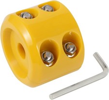 Winch Cable Hook Stopper for ATV UTV SUV ORV, Rubber Rope Line S Color: Yellow