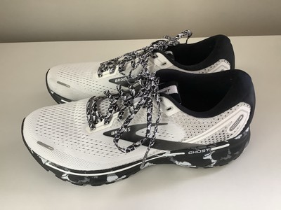 Brooks Ghost 14 Camo Camouflage Women's Running Shoes White/Black- Sz 10