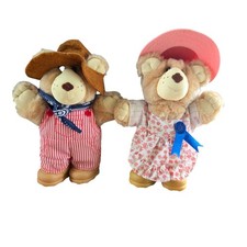 Furskins Bears Vintage Dudley Hattie 1986