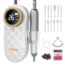 Electric Nail Drill, 35000RPM Nail Drill, Professional Rechargeable Nail File fo