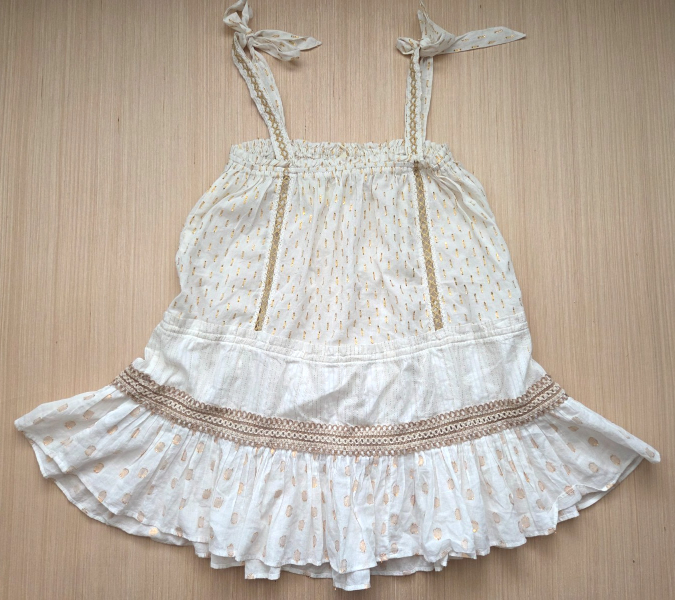 $285 Ramy Brook Averie Metallic Mini Dress Swimsuit Cover Up XXS NEW thumbnail 7