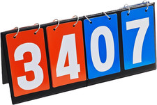 Portable Table Top Scoreboard Flipper