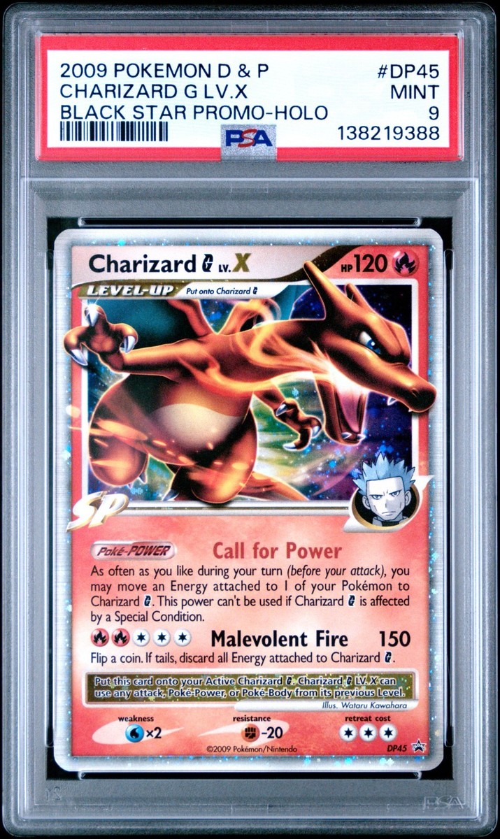 2009 PSA 9 POKEMON DIAMOND & PEARL BLACK STAR PROMO HOLO #DP45