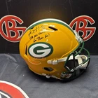 AJ Hawk Autographed Green Bay Packers Replica Signed Football Helmet Beckett BAS