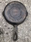 Vintage Small Griswold Cast Iron #3 Cliff Cornell Skillet The Cleveland Flux Co.