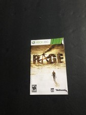 rage xbox 360 manual only
