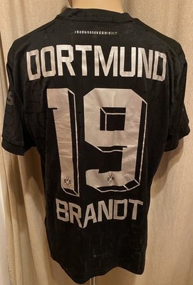 Borussia Dortmund Puma Sonder Trikot ''Kohle und Stahl'' + Nr.19 Brandt Gr.M Neu