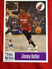 2023 NBA Math Hoops Panini Game Card 5x7 - Jimmy Butler Miami Heat