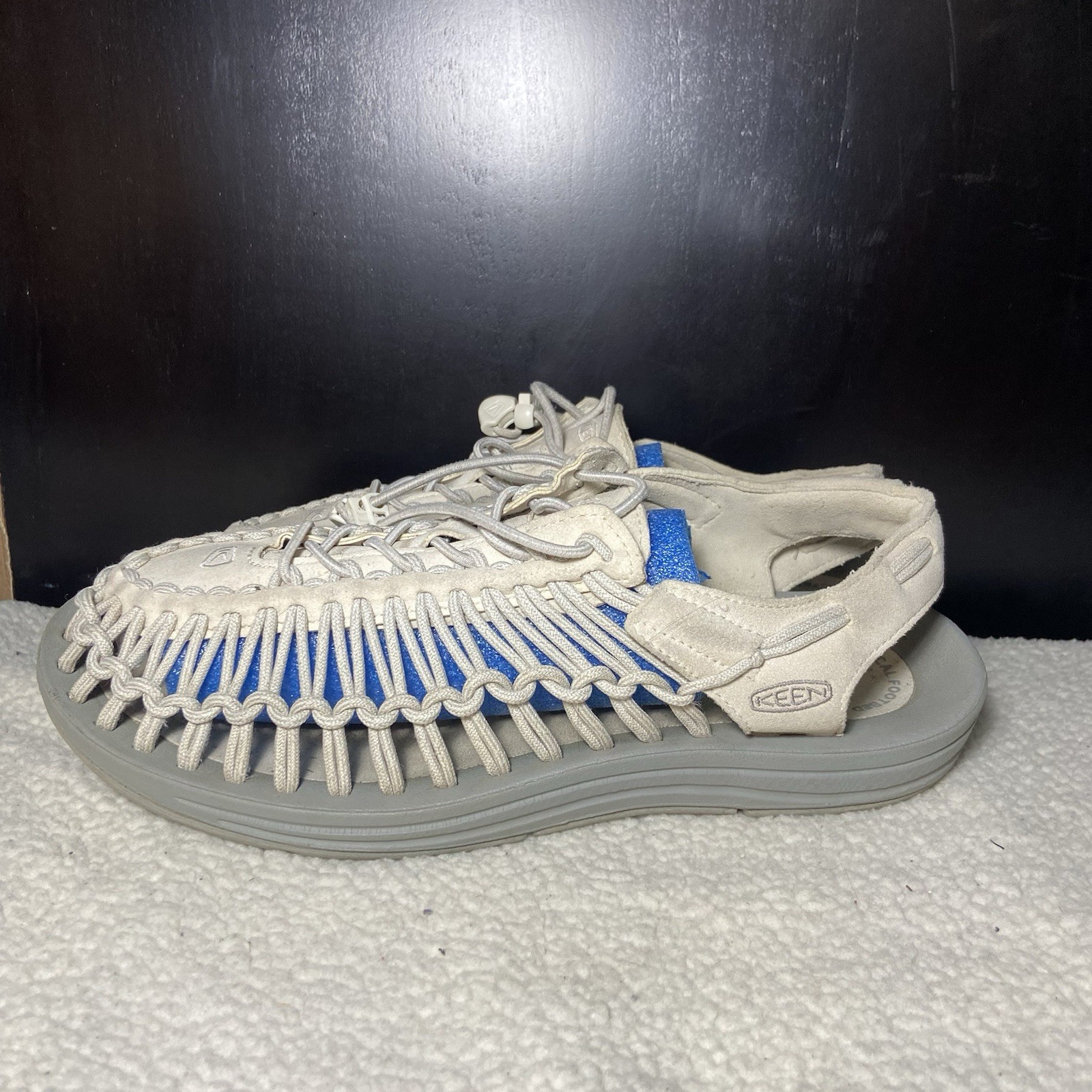 Sandali sneaker KEEN 1023061 donna taglia 11 avorio Uneek classici due corde EU 42