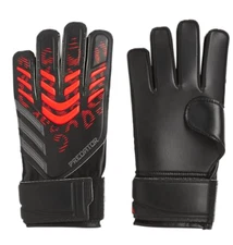 Adidas Unisex-Kids Training Predator Goalie Soccer Gloves,White,4