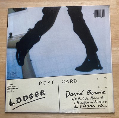 David Bowie Lodger vinyl LP 1981 reissue RCA AYL1-4234 VG+/VG+