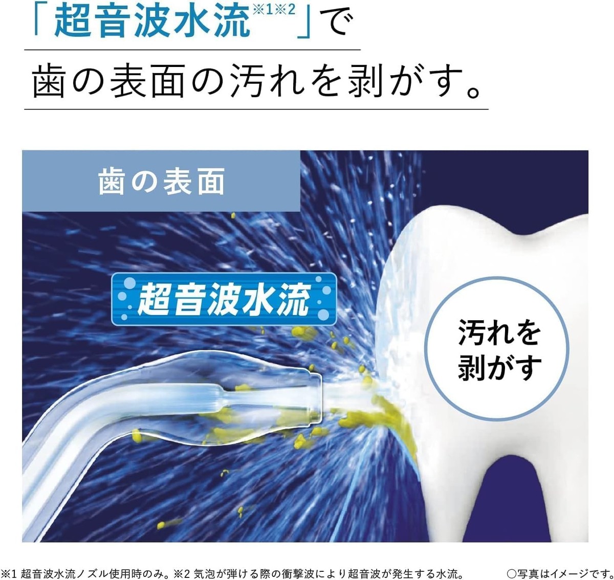 【HAO21】Panasonic EW-DJ75-W WHITE Panasonic EW-DJ75-W Jet Washer Doltz Ultrasonic Water Flosser