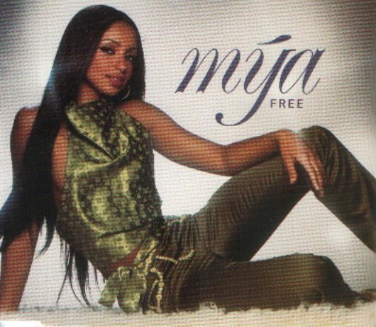 Mya Free CD Europe Interscope 2001 with bonus CDROM Video of Free 4975002