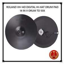 Roland VH-14D Digital Hi-hat Drum Pad 14 in V-Drum TD 50X F/S w