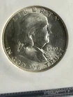 1949-S 50C Franklin Half Dollar NGC MS64 - Very Crisp Lines Superb Luster &Tone