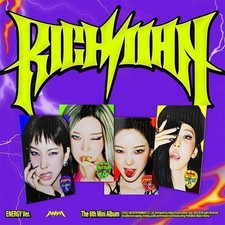 AESPA RICH MAN 6th Mini Album ENERGY Ver/CD+F...