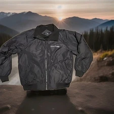 Central Market HEB Logo Black Full Zip Insulated Jacket Mens 2XL