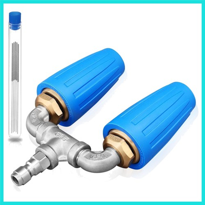 #ad Dual Turbo Nozzle Pressure Washer 4000 PSI 360° Rotating Pressure Washer Noz... $46.95