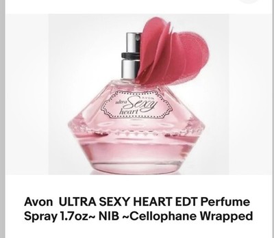 Avon  ULTRA SEXY HEART EDT Perfume Spray 1.7oz ~ SEALED BOX ~ NEXT DAY SHIPPING!