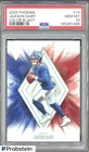 2025 Panini Phoenix Color Blast #14 Jaxson Dart Giants RC Rookie SSP PSA 10