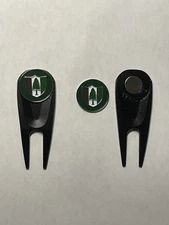 Pine Valley Golf Club 1" Coin Golf Marker & Ergonomic Pocket Golf Divot Tool