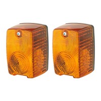 2 Blinkleuchten Vorne Rechts 24 V P21W Halogen Hella FüR U.A. Case IH