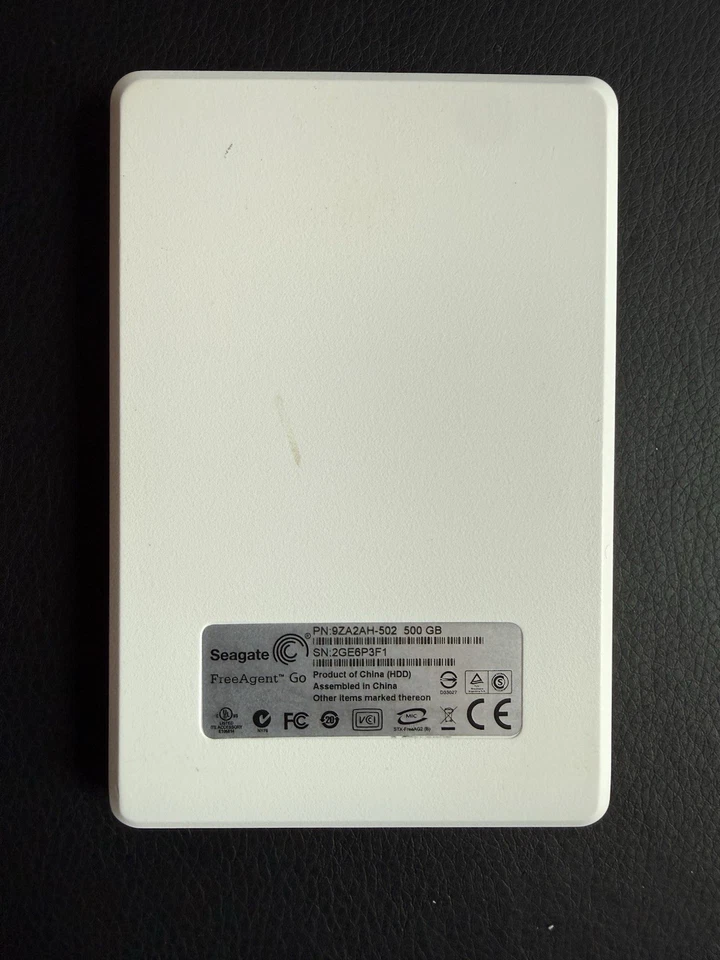 Seagate FreeAgent Go Flex PN: 9ZA2AH-502 External Hard Drive 500 GB Mini-USB - Image 2 of 3