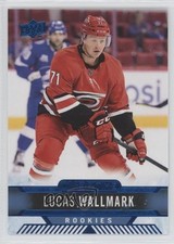 2017-18 Upper Deck Overtime Rookies Blue Foil Lucas Wallmark #113 2o7