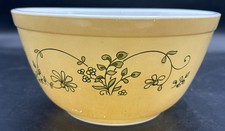 Vintage Pyrex 402 Shenandoah Mixing Nesting Bowl Yellow 1.5 Liter Pls Read 