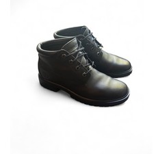 Timberland 1973 Newman Black Leather Waterproof Chukka Boots Size 9M