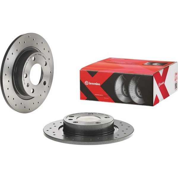 2X Brembo 08.9460.3X Bremsscheibe FüR Opel Corsa Adam S07 X15 M13-image