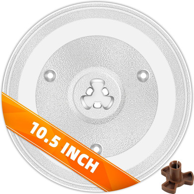 10.5'' Microwave Glass Tray Compatible with Hamilton Beach - the Exact Replaceme