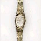Vtg Seiko 11-8309 Mechanical Wind Goldtone Womens Watch w Chain Tested & Working
