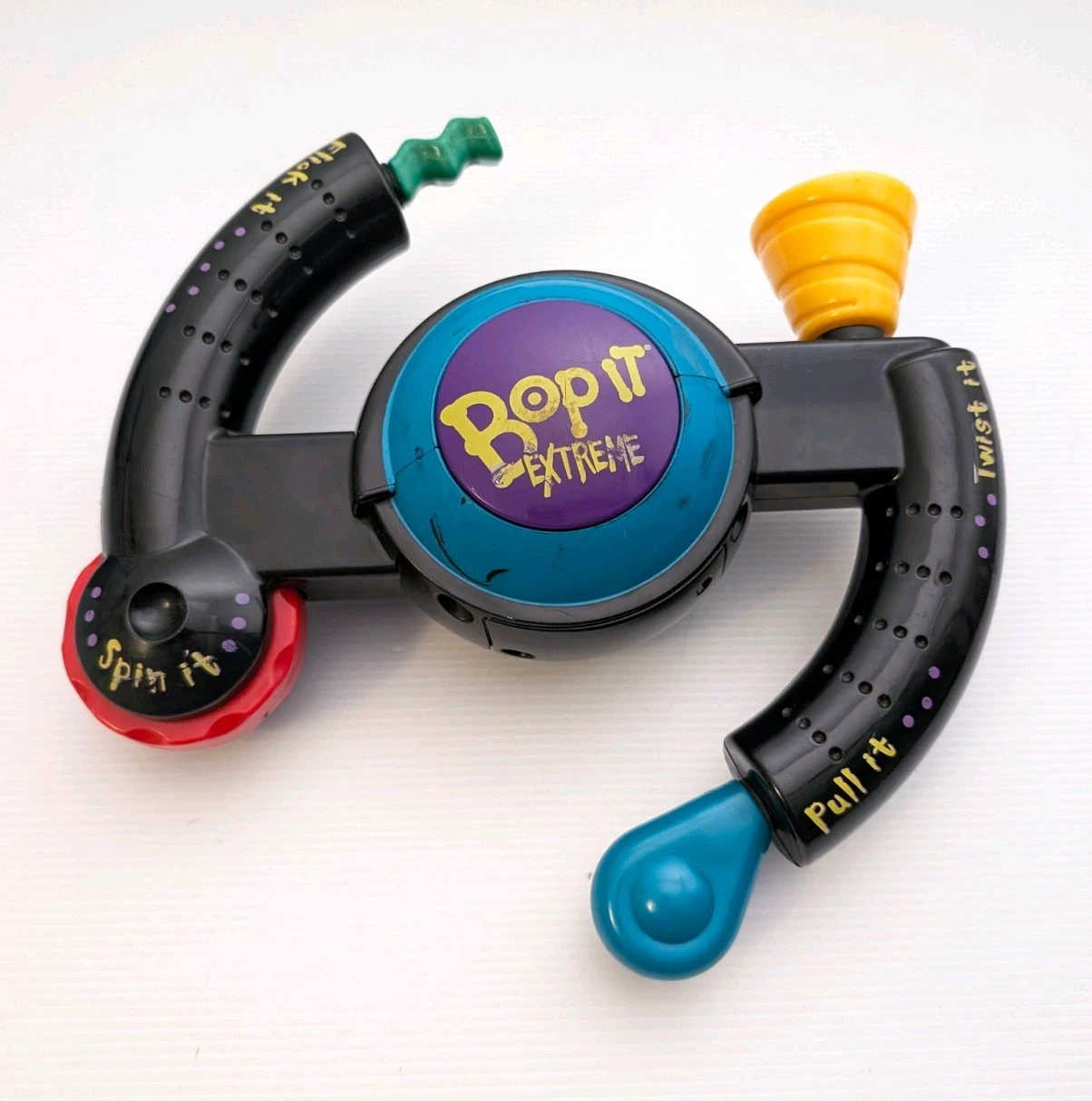 Bop It Extreme Hasbro 1998 Vintage Retro Family Time Game Working