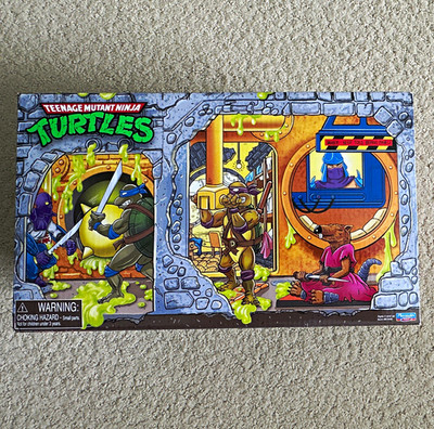 Nickelodeon Teenage Mutant Ninja Turtles Classic Collection Sewer lair box set