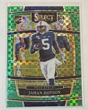 Jahan Dotson ROOKIE GREEN SQUARES Concourse - 2022 Select Draft Picks Football