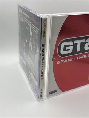 Grand Theft Auto 2 (Sega Dreamcast, 2000) OEM Manual & Box Art